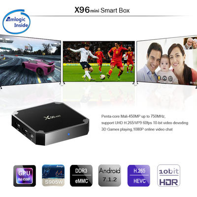 Dual Wifi Neflix Smart Android X96mini TV Box Full HD 1080p 4K 8K 2GB 8GB 16GB 4GB 32GB