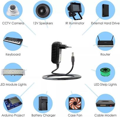 100V-240V Universal-AC-DC-Adapter 12V 1000mA 1A EU-Stecker