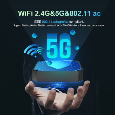 4K Smart X96 Mini Ott TV-Box Android-Player S905w4 2,4 g 5 g