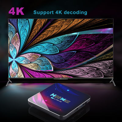 Dual Wifi BT H96 Max Ultra HD TV-Box Rk3318 Android Smart Multimedia Player