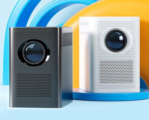 Mini-Heimkino-LED-Multimedia-Projektor Full HD 1080p