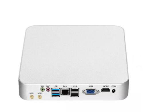 Ce-Leron 3205U I5 4200Y 4200U Mini Workstation PC Industrielle Computersysteme DDR3L MSATA 4GB 64GB