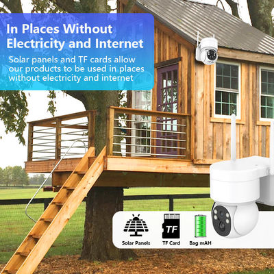 GSM Tuya Solar Digital CCTV Smart PTZ-Kamera mit SIM-Karte