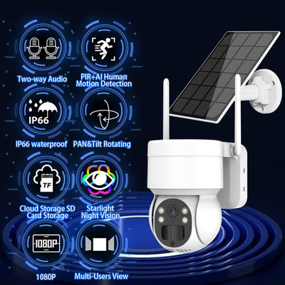 Wasserdichtes Langstrecken-Smart-PTZ-Kamera-WIFI-CCTV-Überwachungssystem HD1080P