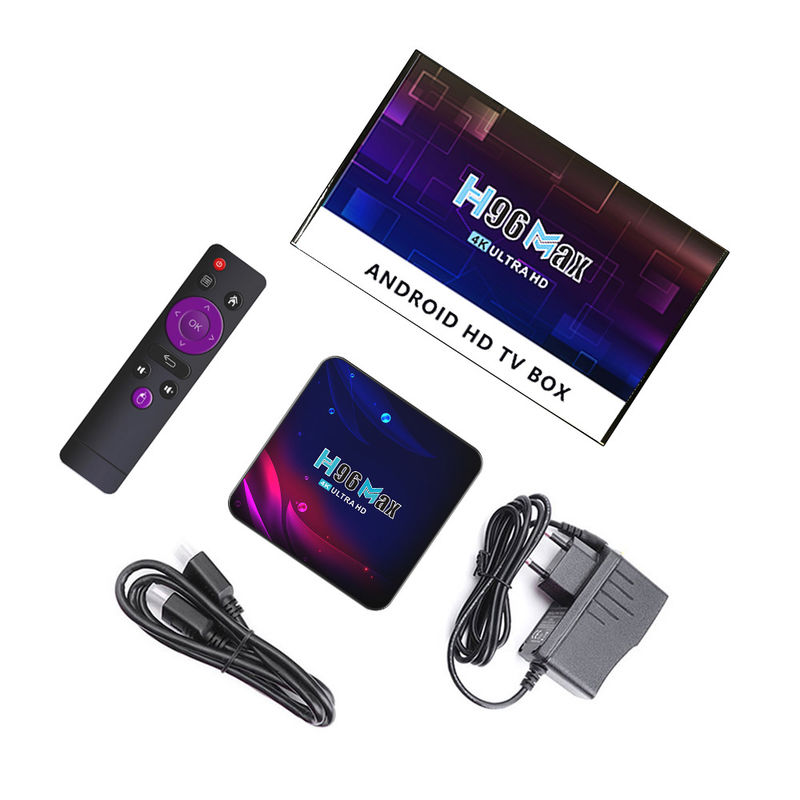 Smart Android 11 Amlogic S905X4 TV-Box H96 Pro 4k 4G 64G 8K AV1 HDR Dual Wifi