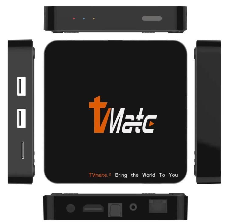 2.4GHz / 5GHz Wifi Ott Android TV Box Cortex-A53 CPU